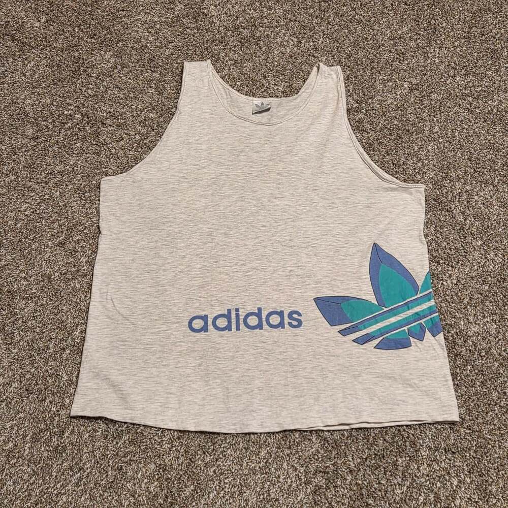1980's Vintage Adidas tank